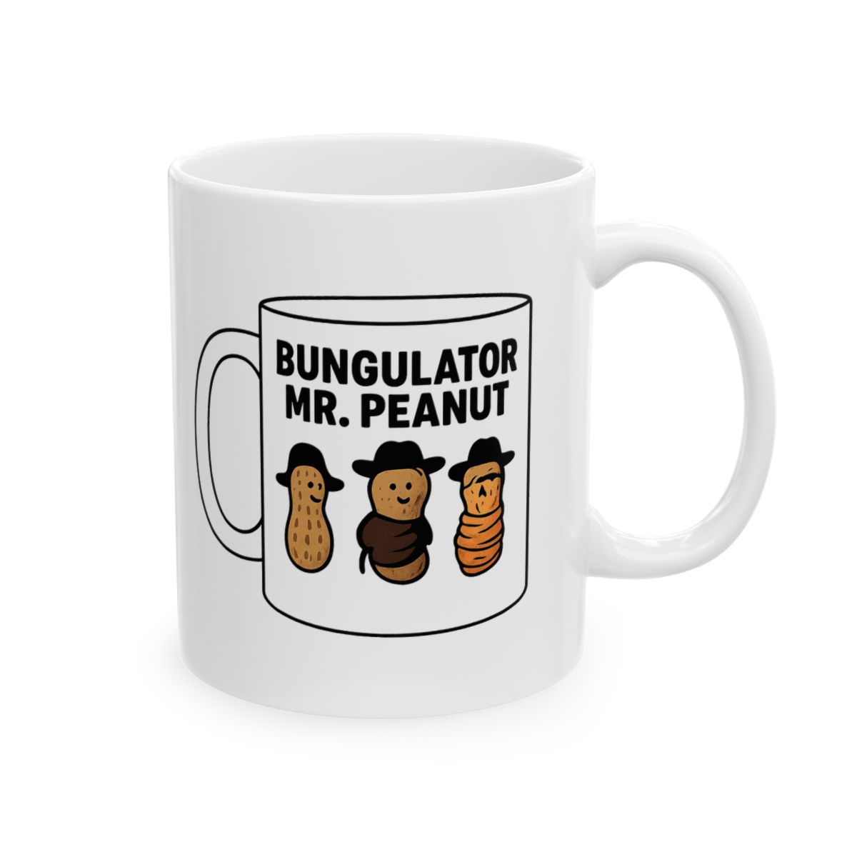 The Burnt Peanut Mug, Goop Mug, The Peanut Gift, Bungulator Mug, Goop Gift, The Peanut Merch, Bungulator Gift, Christmas Gifts