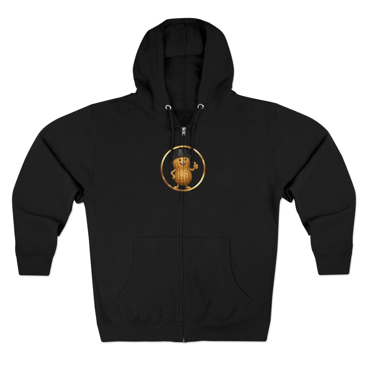 TheBurntPeanut Shirt Zip Hoodie — official TheBurntPeanut Hoodies