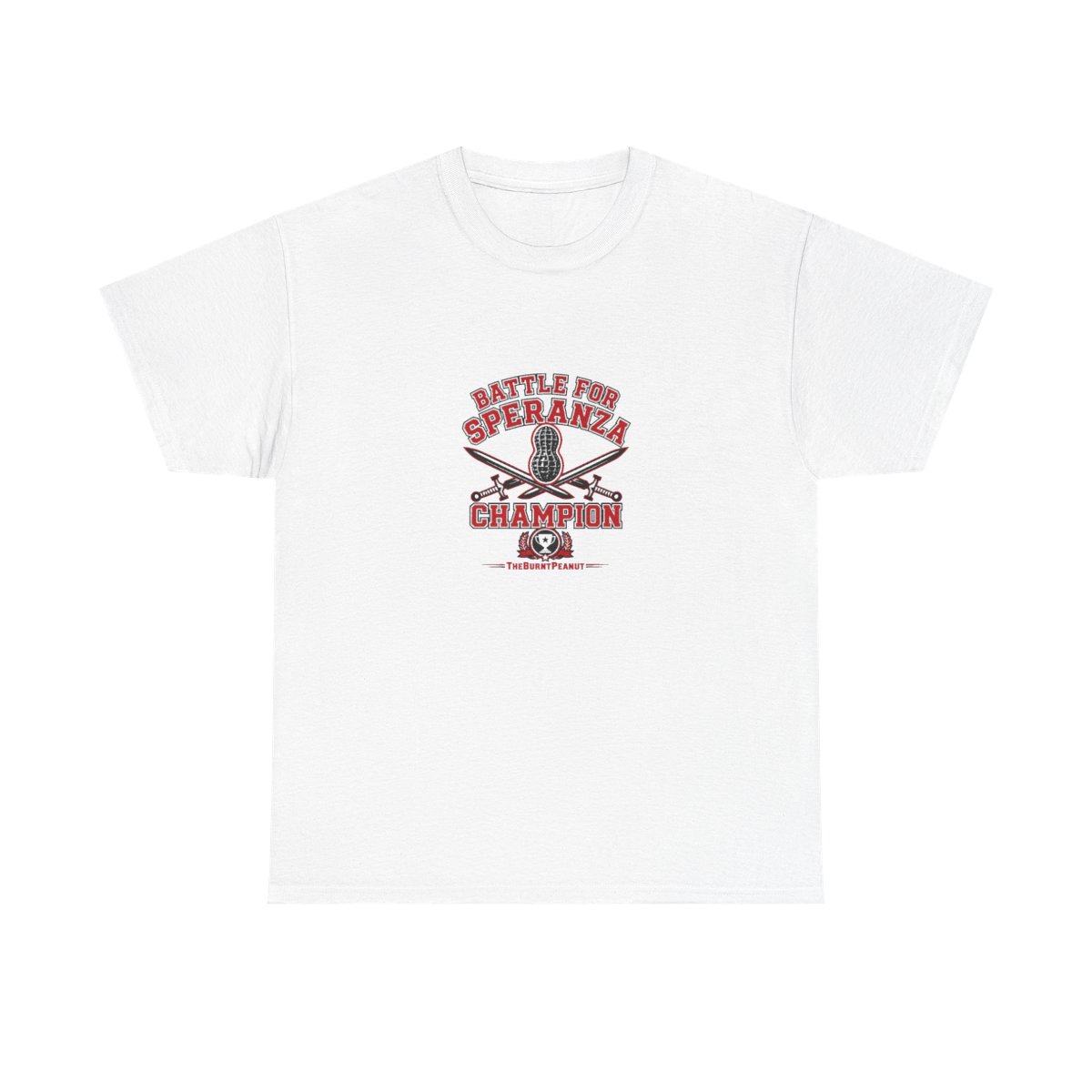 TheBurntPeanut "Battle for Speranza Champion" Unisex Tee