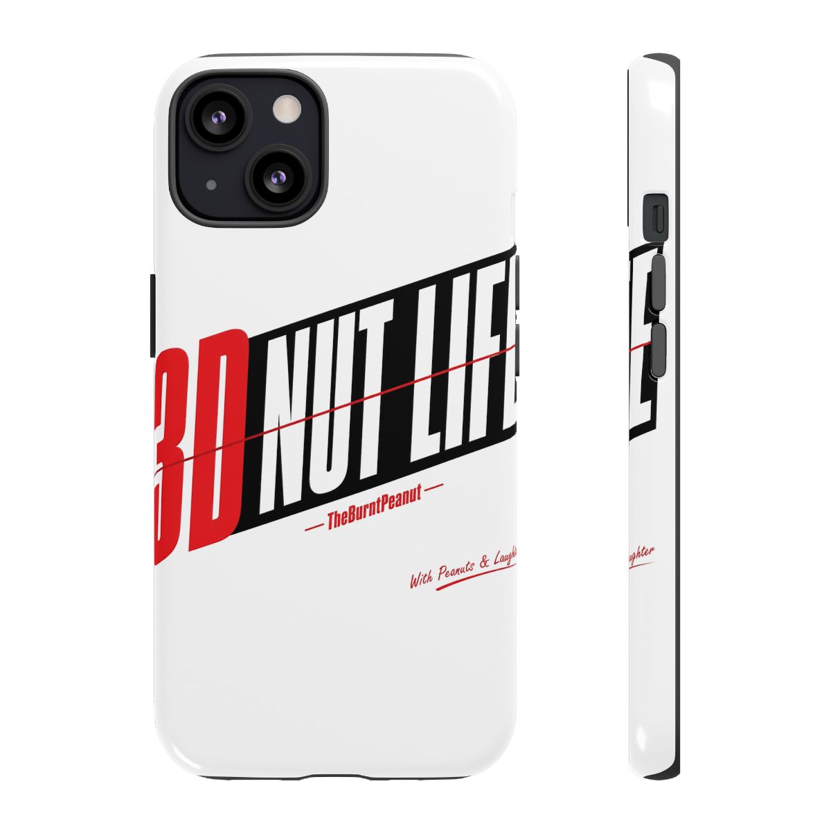 TheBurntPeanut "3D Nut Life" Phone Case