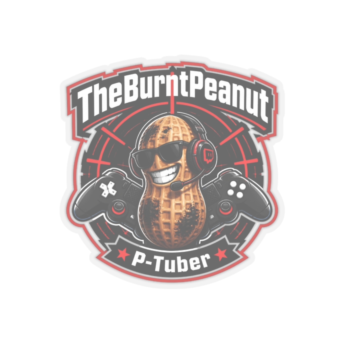 TheBurntPeanut "TheBurntPeanut" Sticker