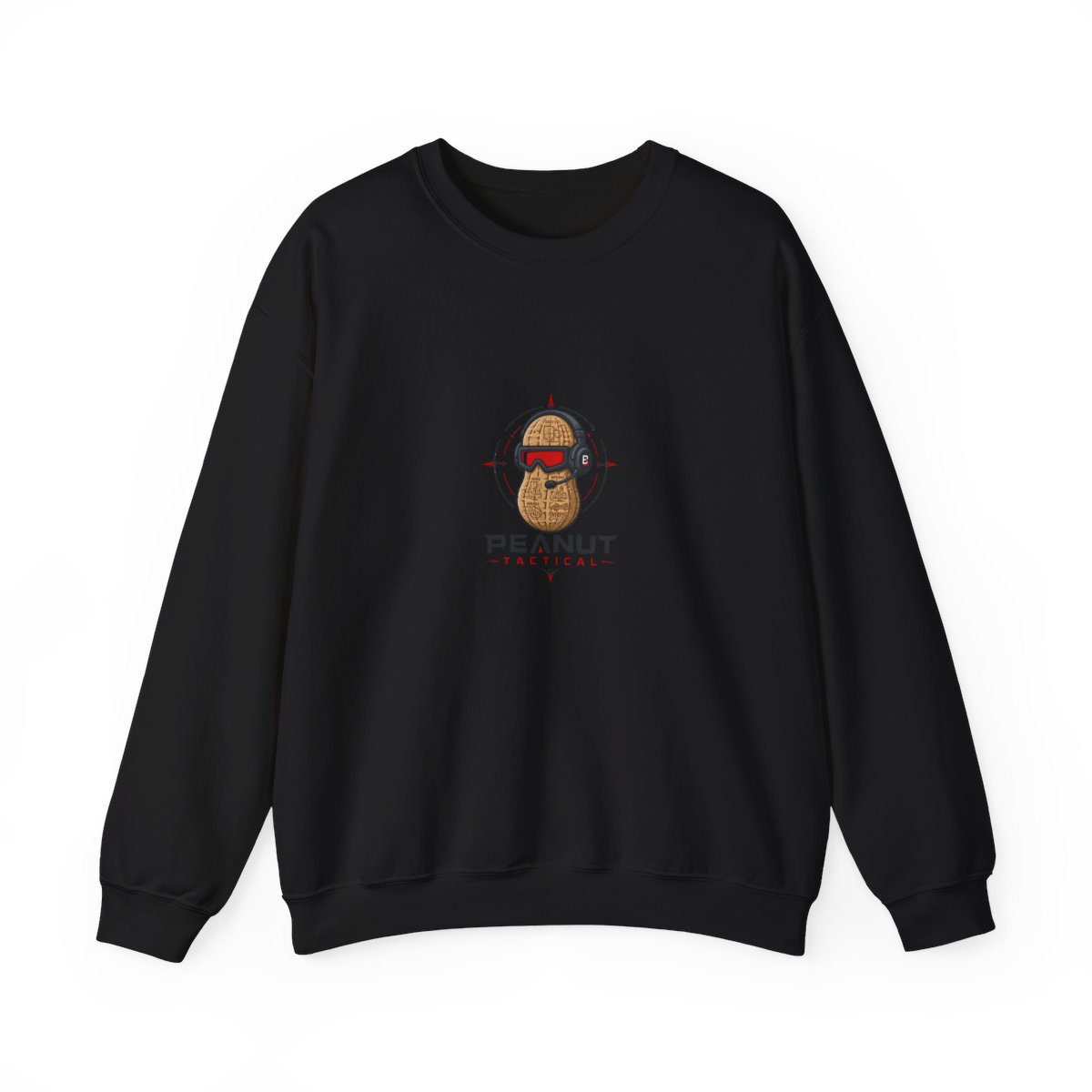 TheBurntPeanut "Peanut Tactical" Crewneck — official TheBurntPeanut Sweatshirts
