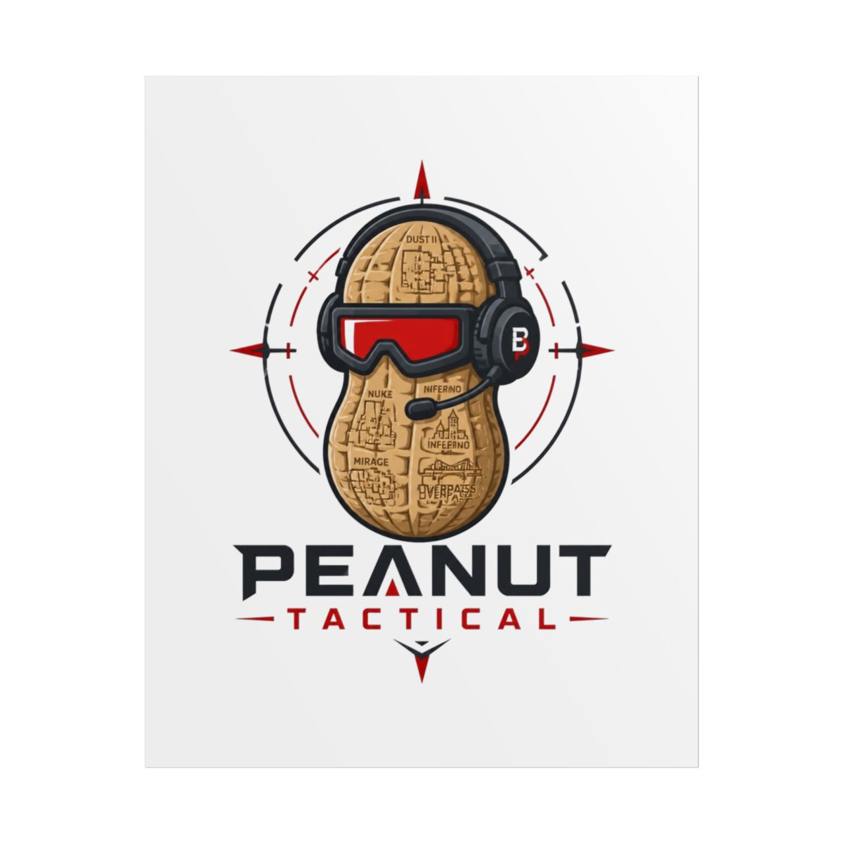 TheBurntPeanut "Peanut Tactical" Poster