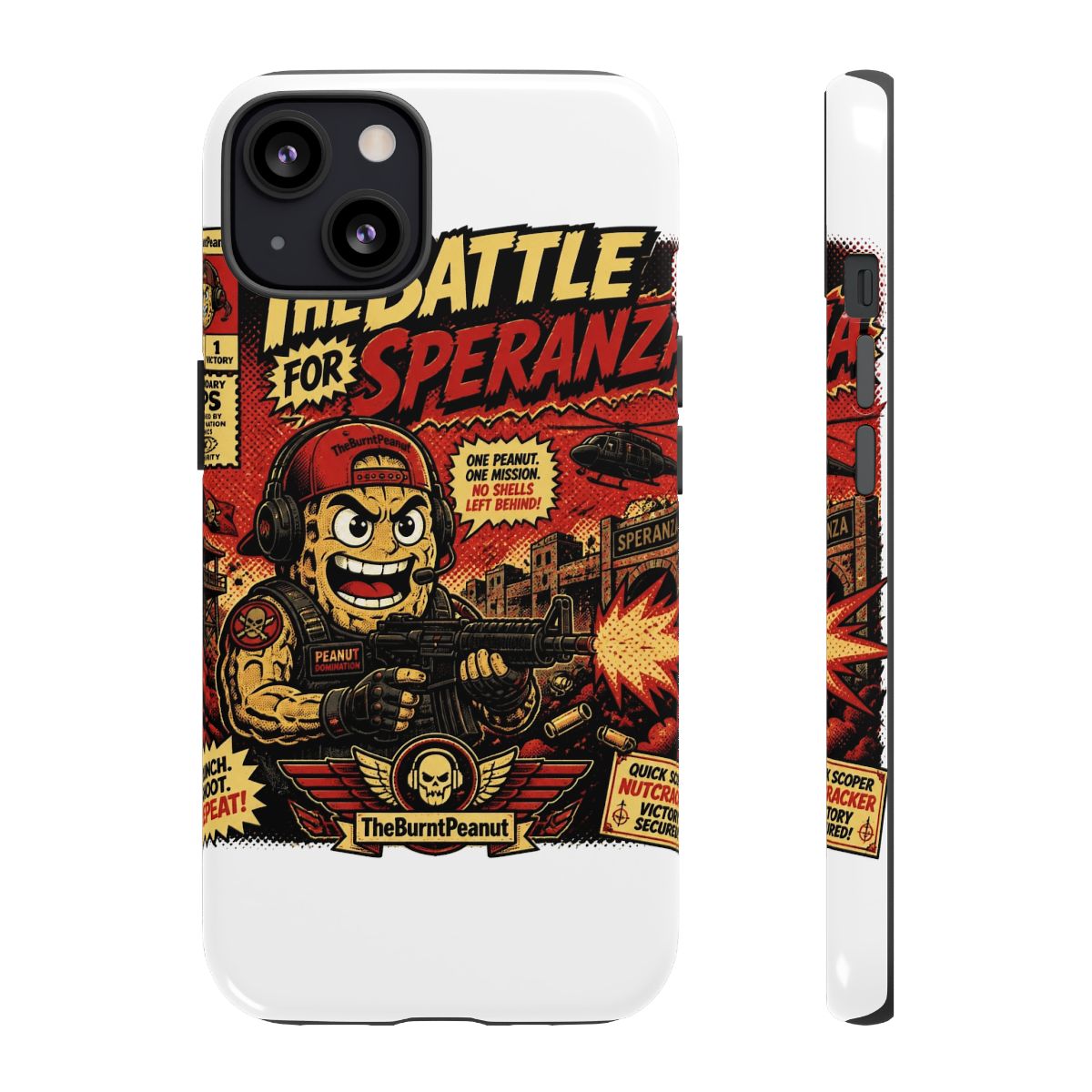 TheBurntPeanut "TheBattle for Speranza" Phone Case