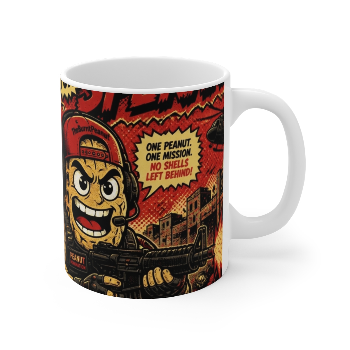 TheBurntPeanut "TheBattle for Speranza" White Mug