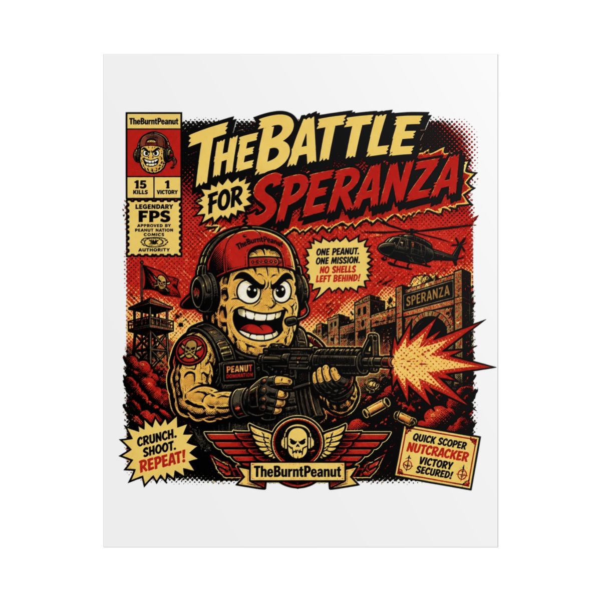 TheBurntPeanut "TheBattle for Speranza" Poster