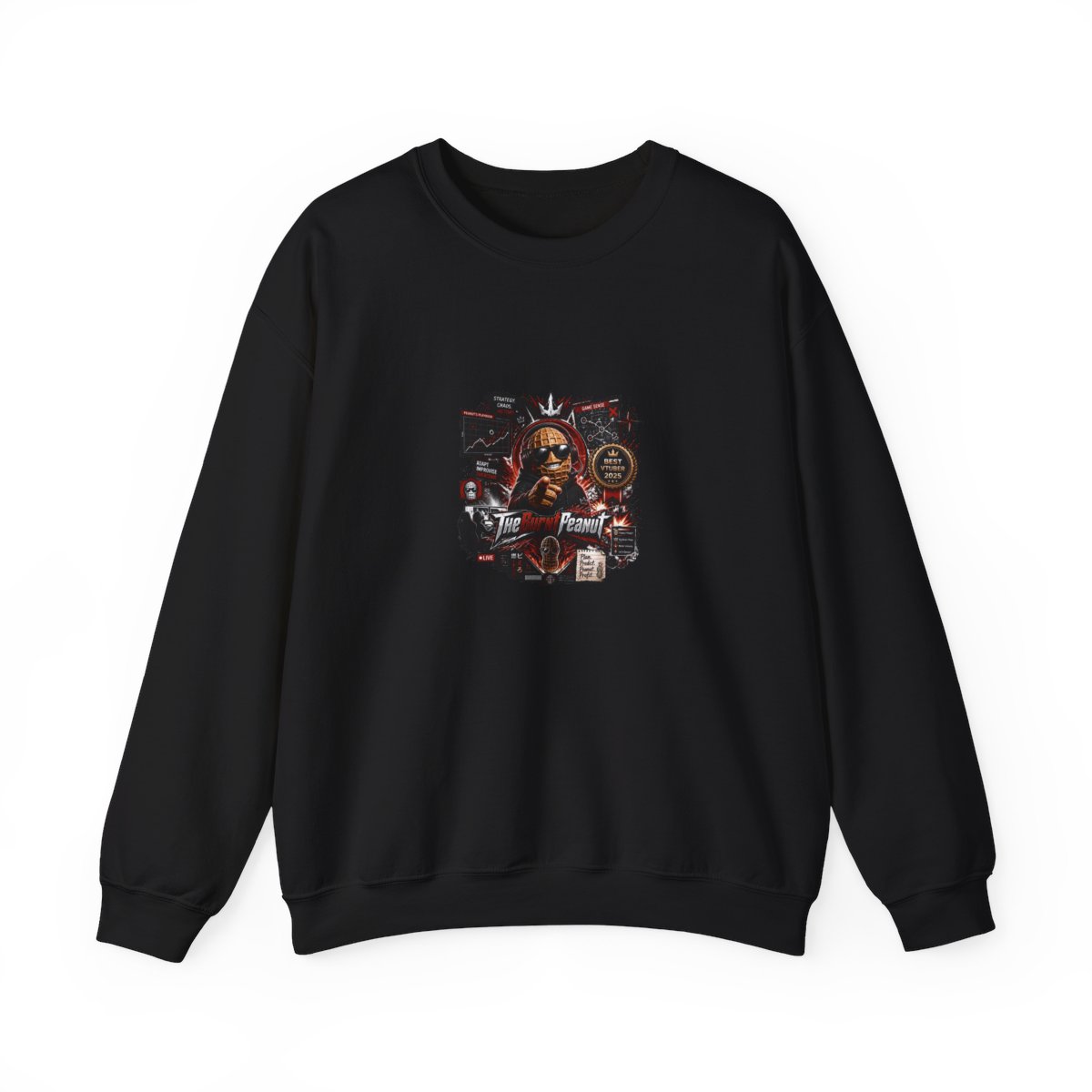 TheBurntPeanut "Best VTuber 2025" Crewneck