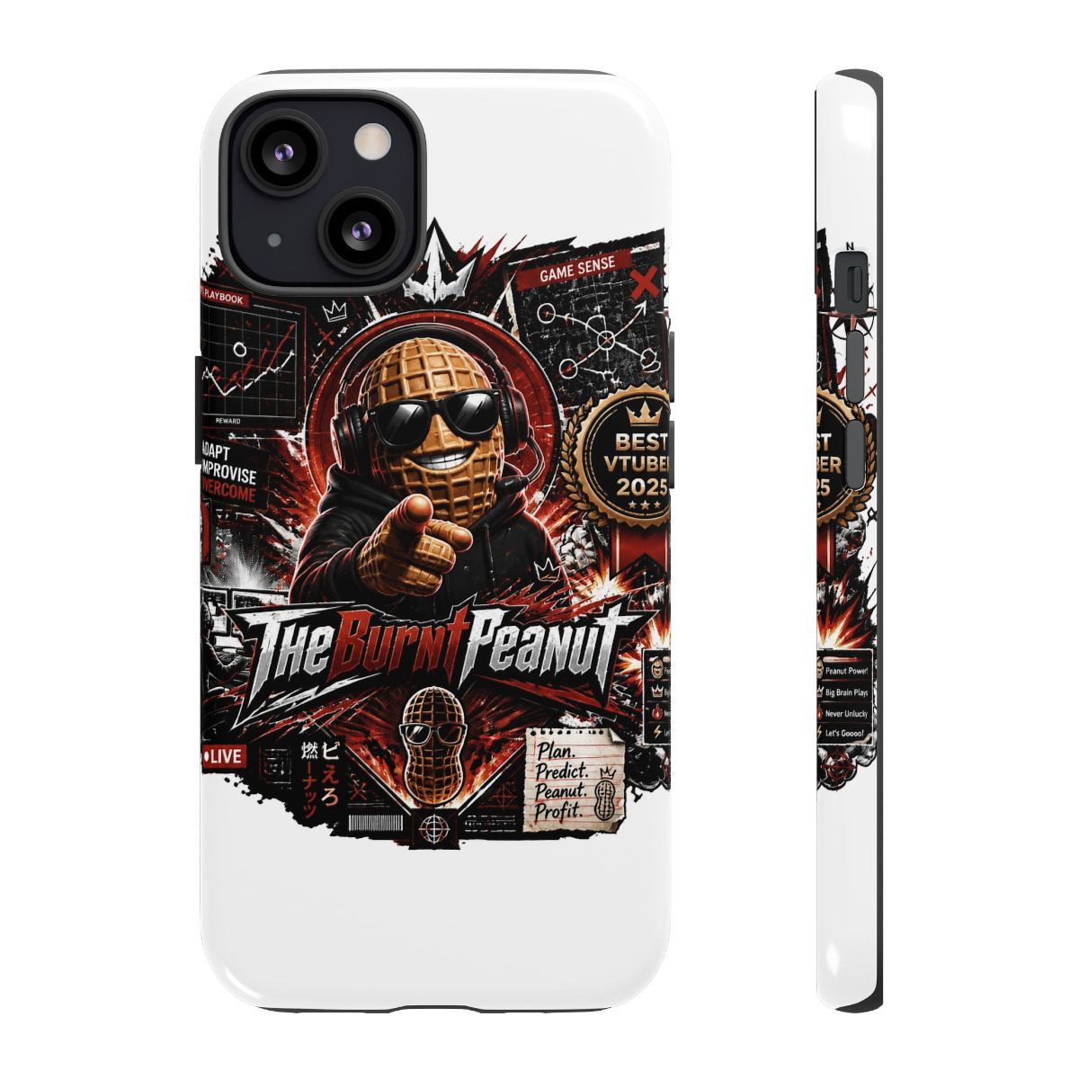 TheBurntPeanut "Best VTuber 2025" Phone Case