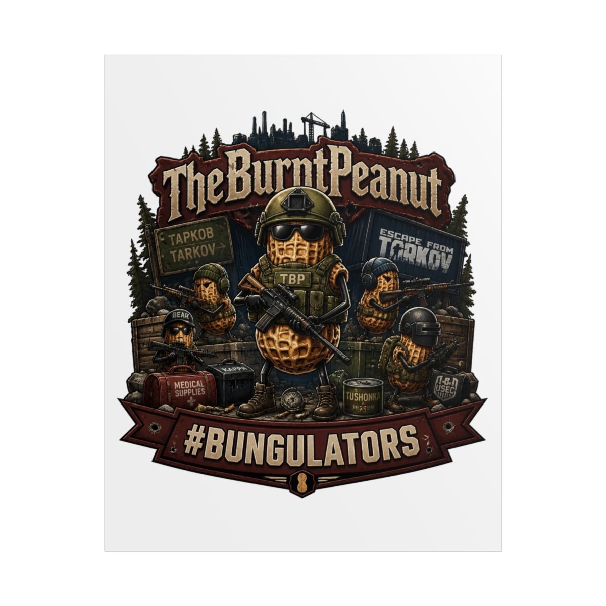 TheBurntPeanut "#Bungulators" Poster
