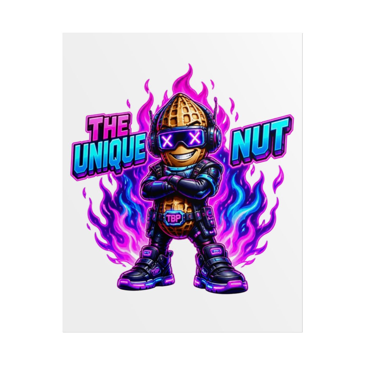 TheBurntPeanut "The Unique Nut" Poster